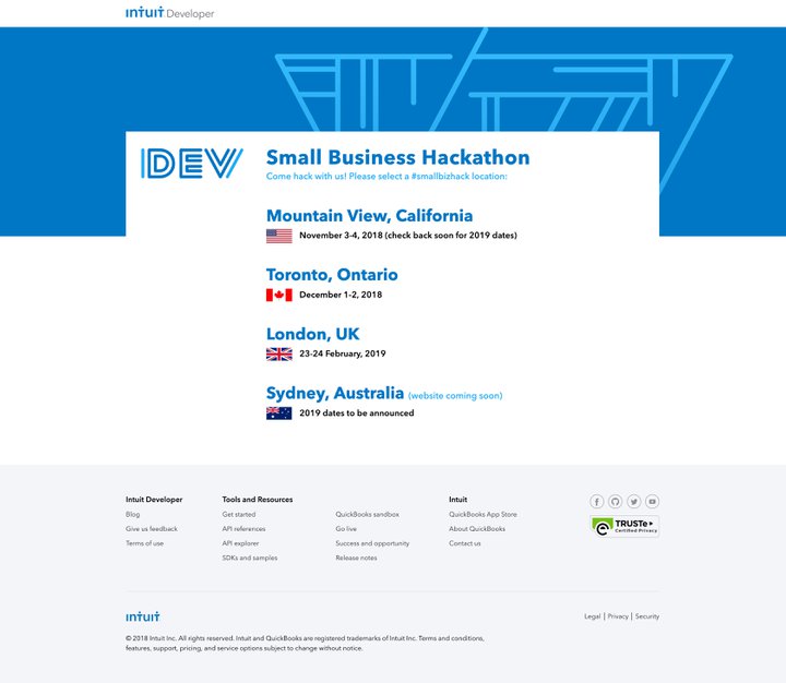 Landing Page